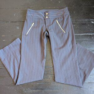 y2k joujou pinstripe low rise trousers (size 3)